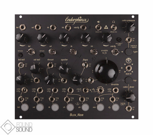 Endorphin.es BLCK_Noir Drum Synthesizer