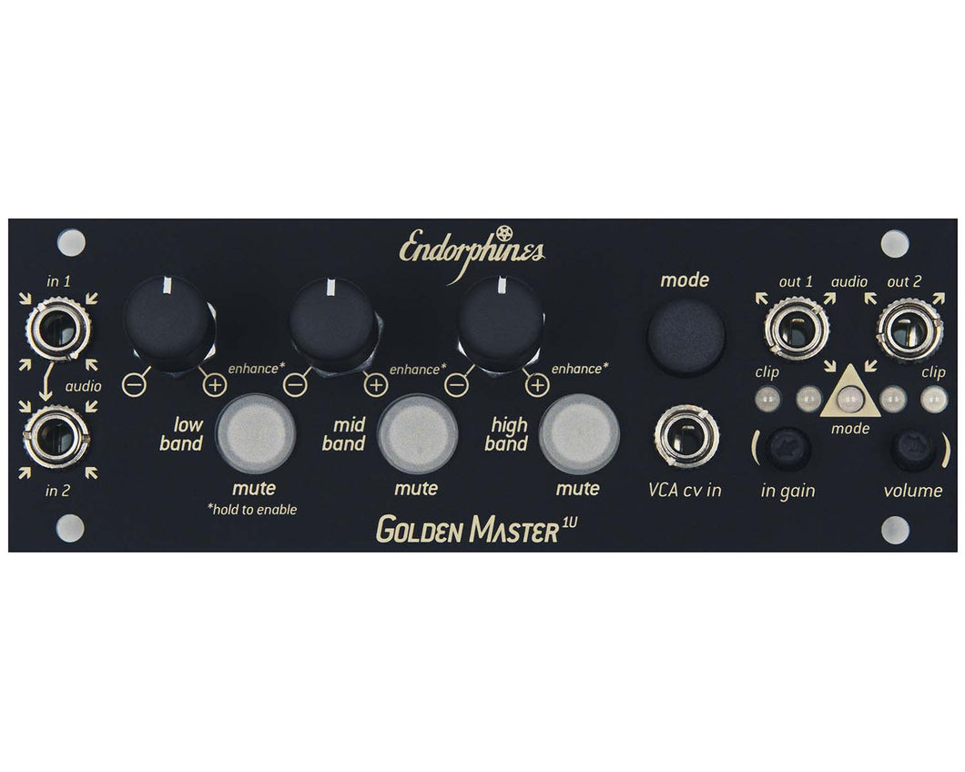 Endorphin.es 1U Golden Master - Black