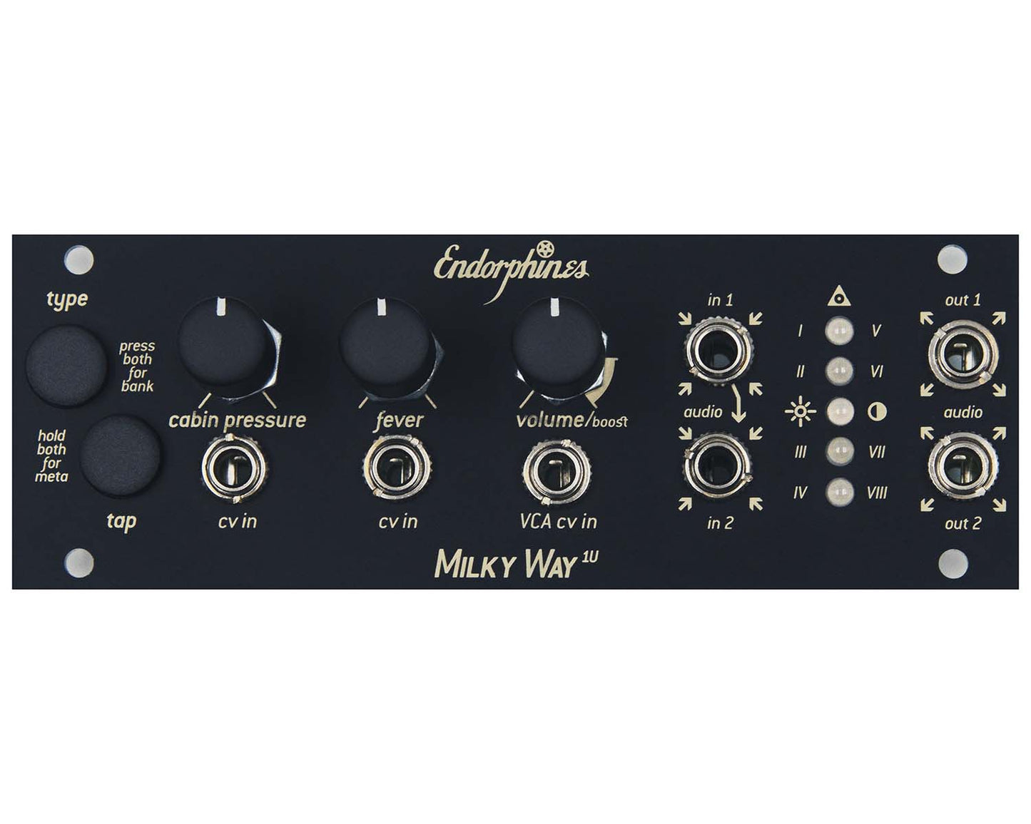 Endorphin.es Milky Way 1U - Black