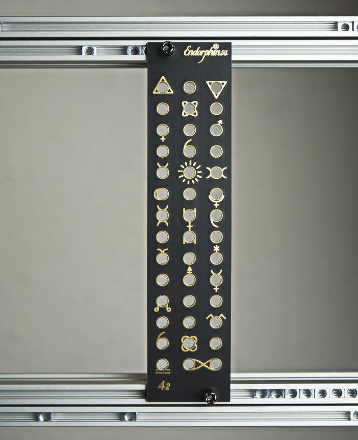 Endorphin.es 42 Cable Holder/6HP Blank Panel