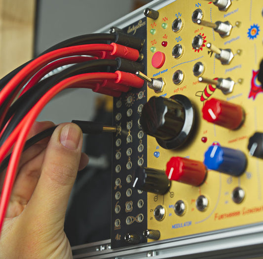 Endorphin.es 42 Cable Holder/6HP Blank Panel