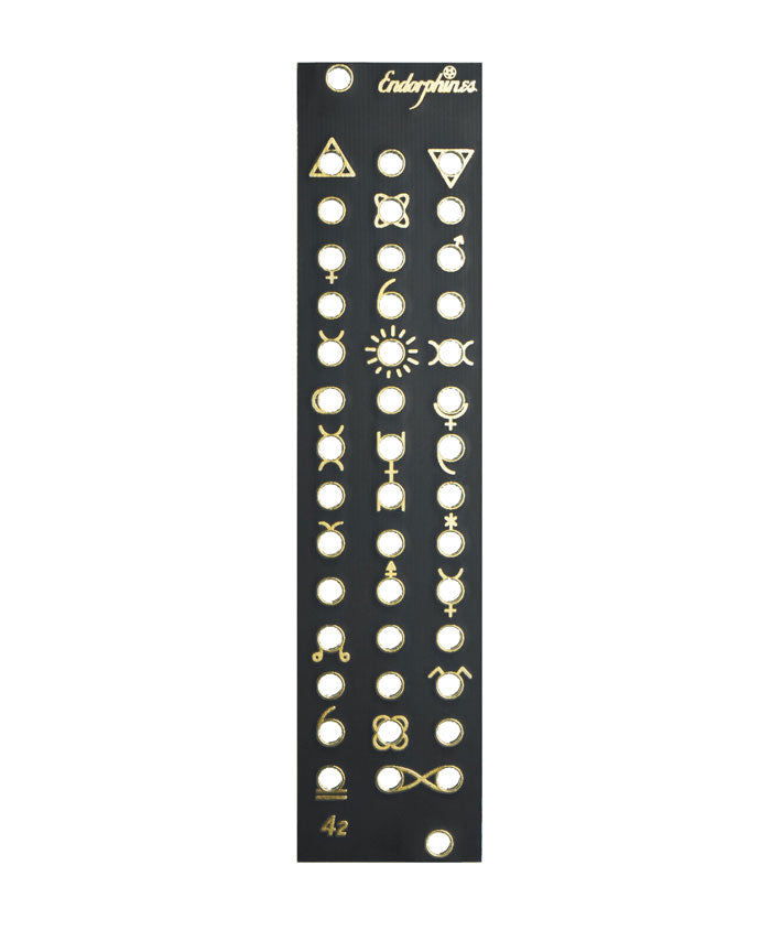 Endorphin.es 42 Cable Holder/6HP Blank Panel