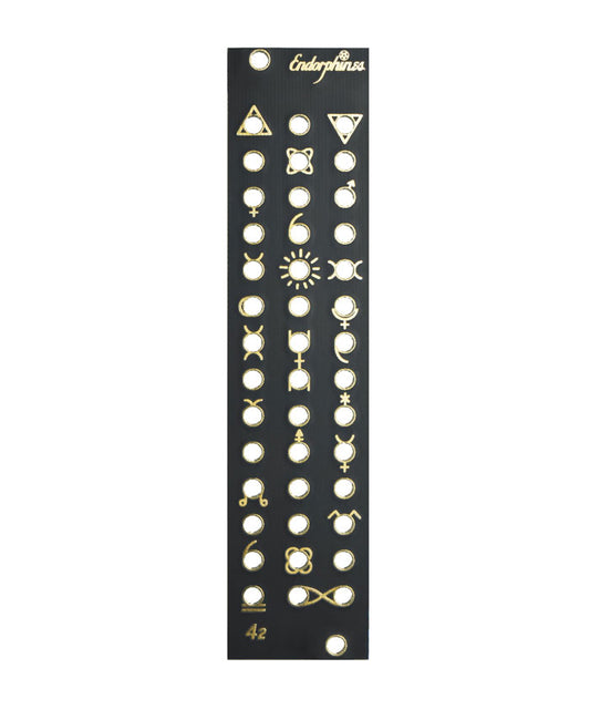 Endorphin.es 42 Cable Holder/6HP Blank Panel