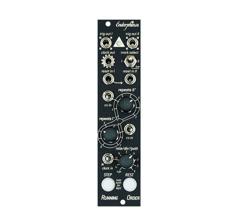 Endorphin.es Black Running Order – Found Sound