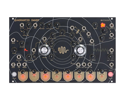 Eowave Quadrantid Swarm Polyphonic Hybrid Sound Generator Eurorack Module