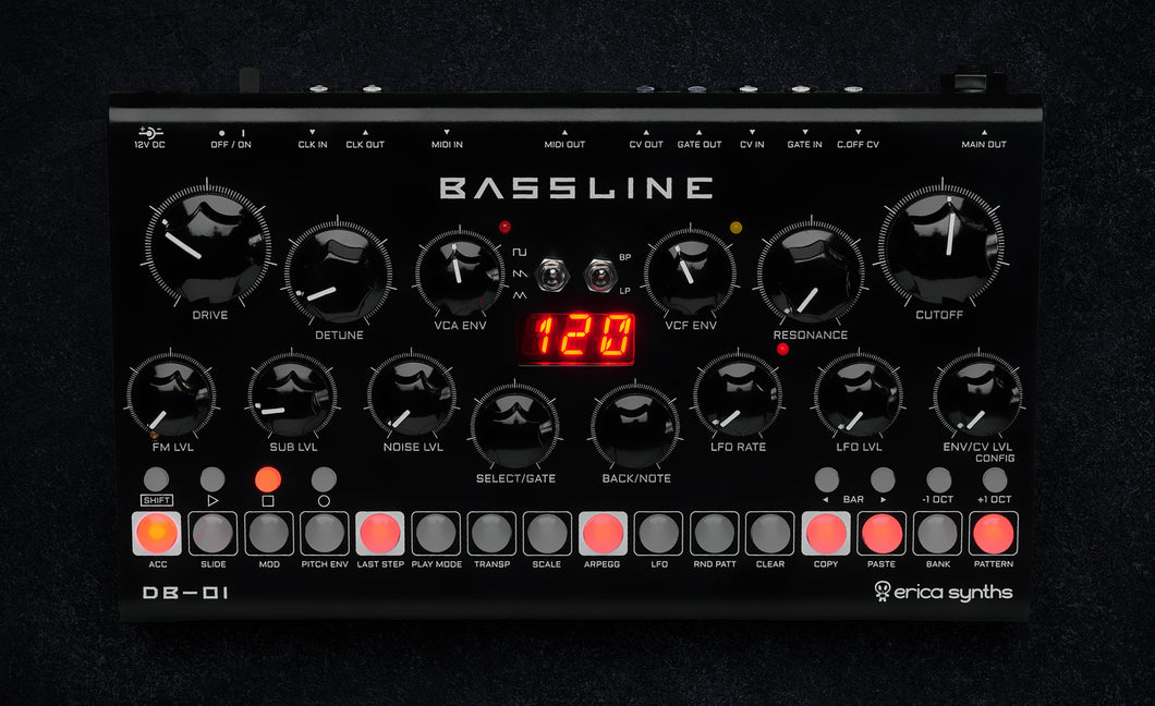 Erica Synths Desktop Bassline DB-01 – Found Sound