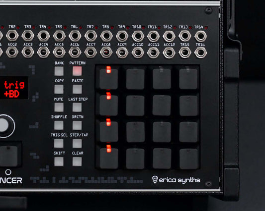 Erica Synths Black Key Set (Drum Sequencer)