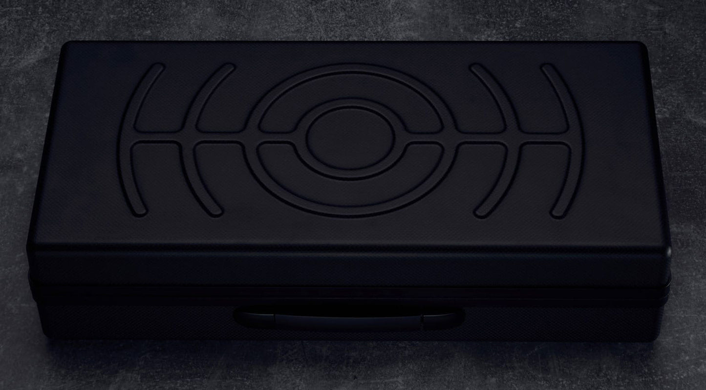 Erica Synths 2x104HP Carbon Fibre Travel Case with Lid
