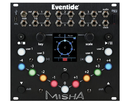 Eventide Misha Interval-Based Instrument & Sequencer Eurorack Module