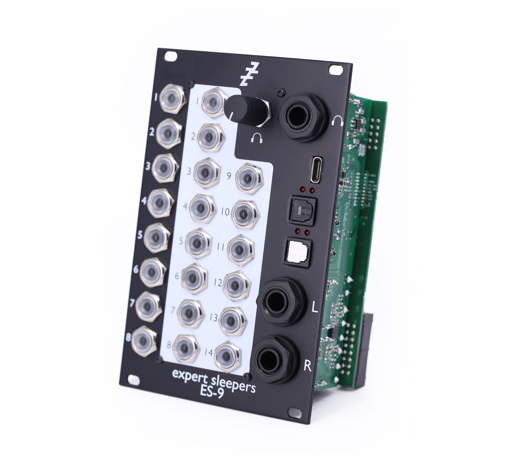 鍵盤楽器 Expert Sleepers ES-9 Audio Interface Expert Sleepers ES-9 Eurorack USB Audio Interface – Found Sound