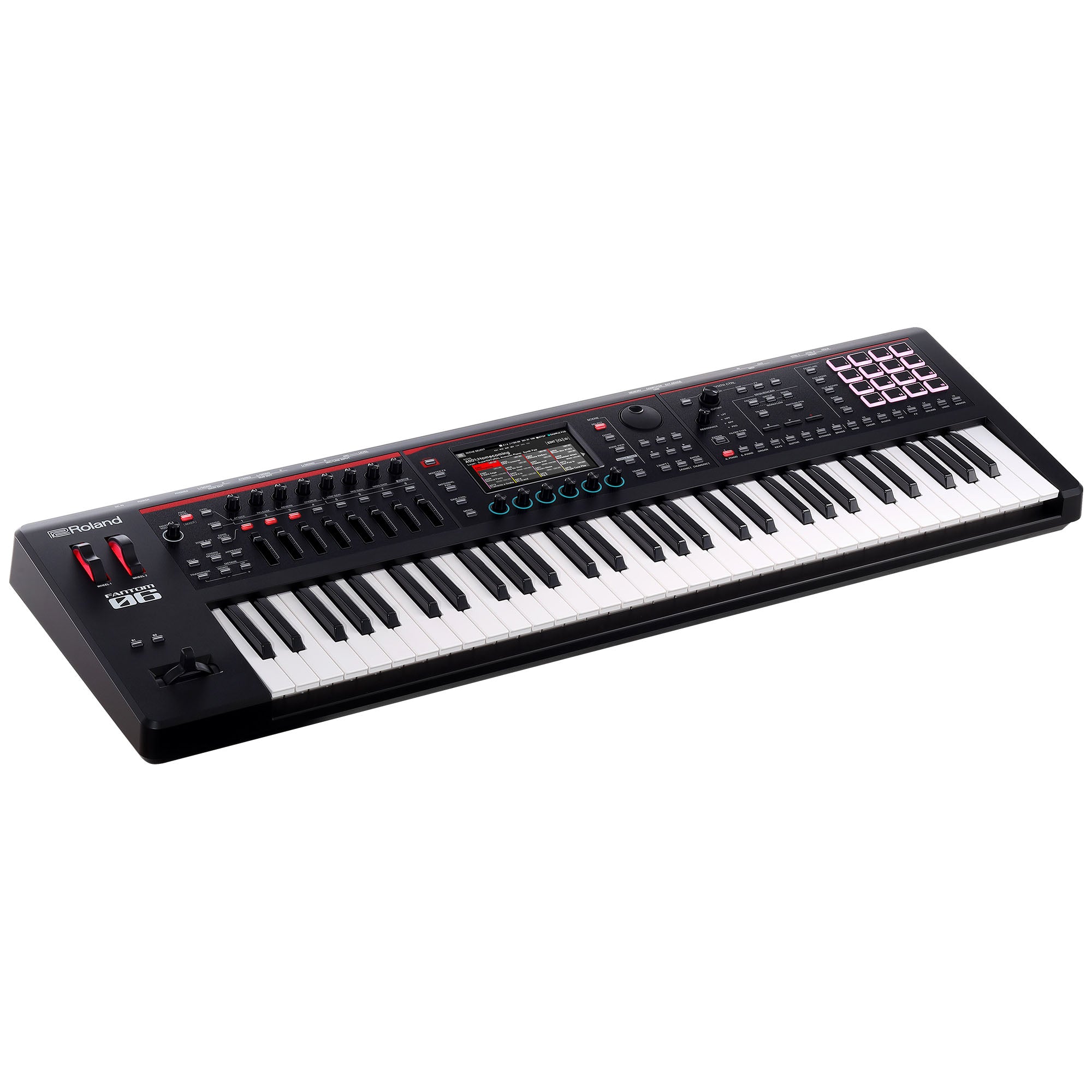 Roland FANTOM 06 61-Key Synthesizer Keyboard w/ Synth Action & Colour –  Found Sound