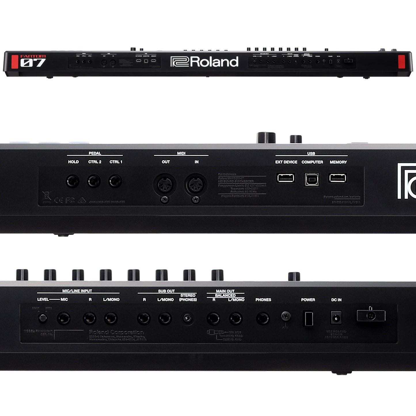 Roland FANTOM 07 76-Key Synthesizer Keyboard