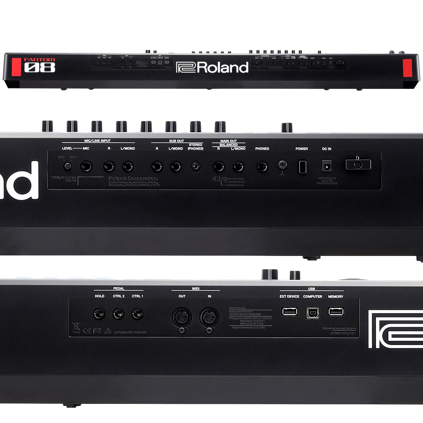 Roland FANTOM 08 88-Key Synthesizer Keyboard