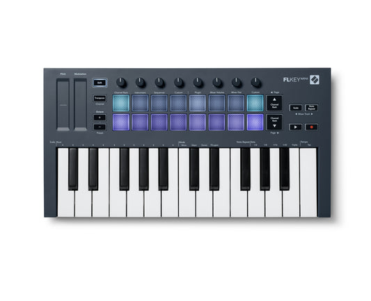 Novation FLkey Mini 25-Key MIDI Controller Keyboard for FL Studio