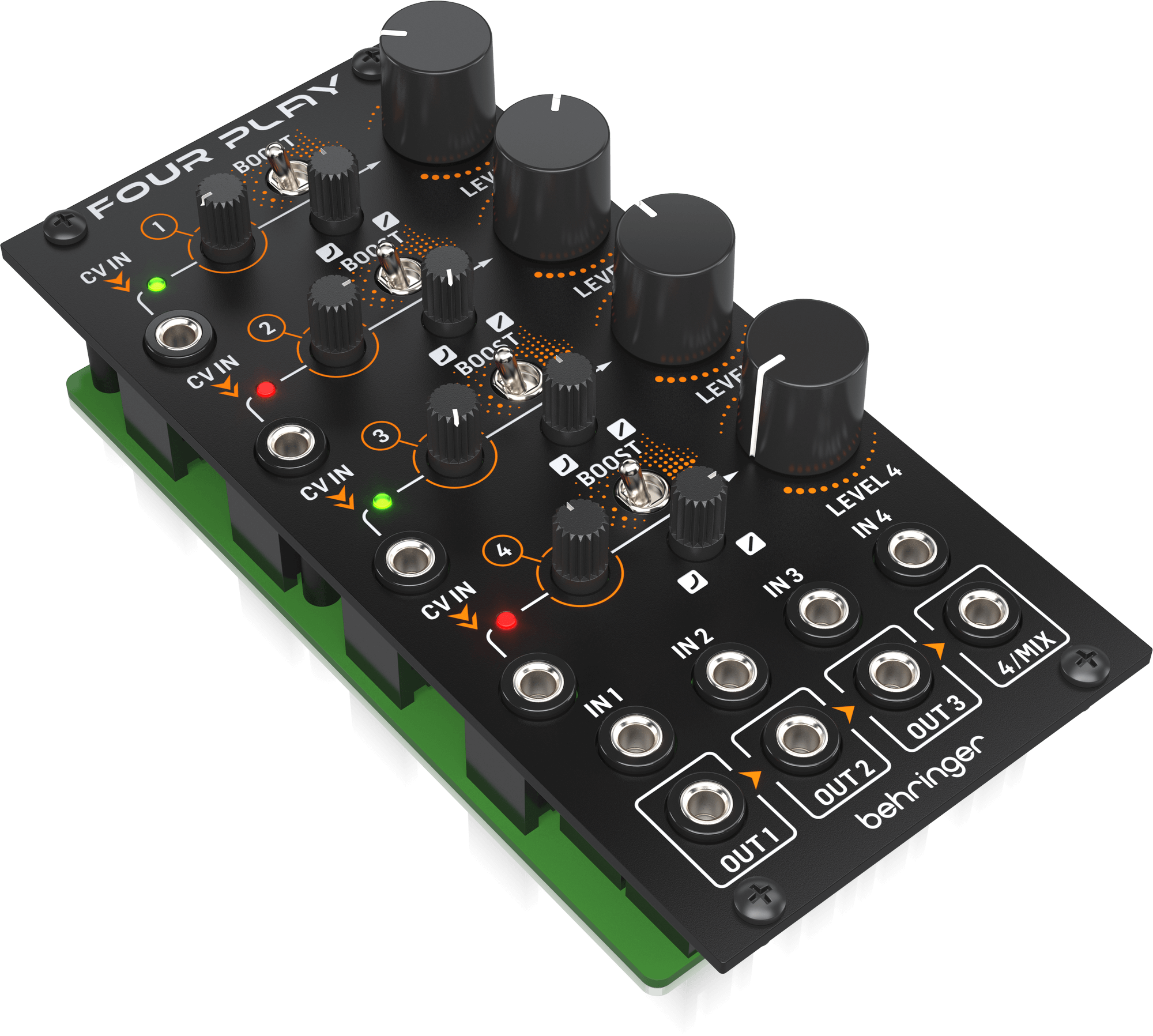 BEHRINGER FOUR PLAY CV制御マスター・モジュール Behringer | Product | FOUR PLAY