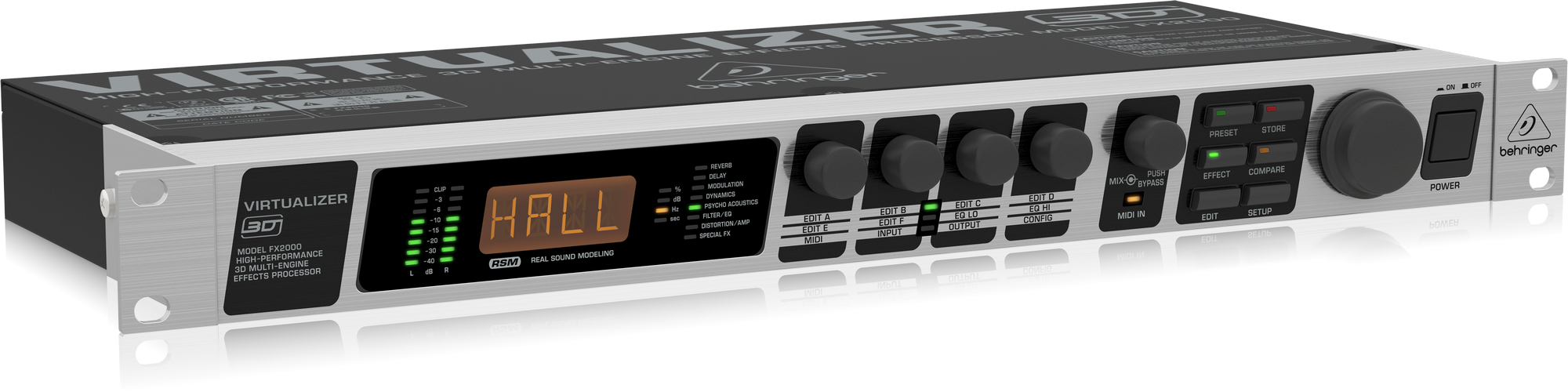 Behringer Virtualizer 3D FX2000 Effects – Found Sound