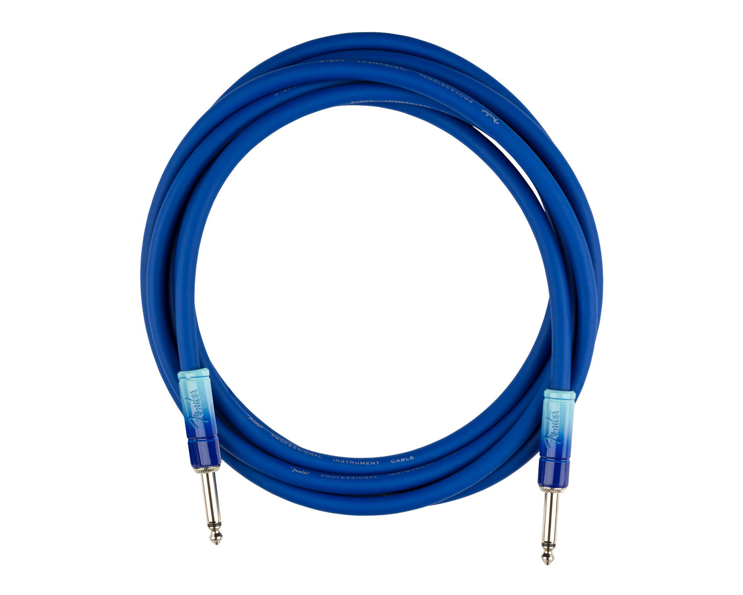 Fender 10' Ombré Instrument Cable - Belair Blue