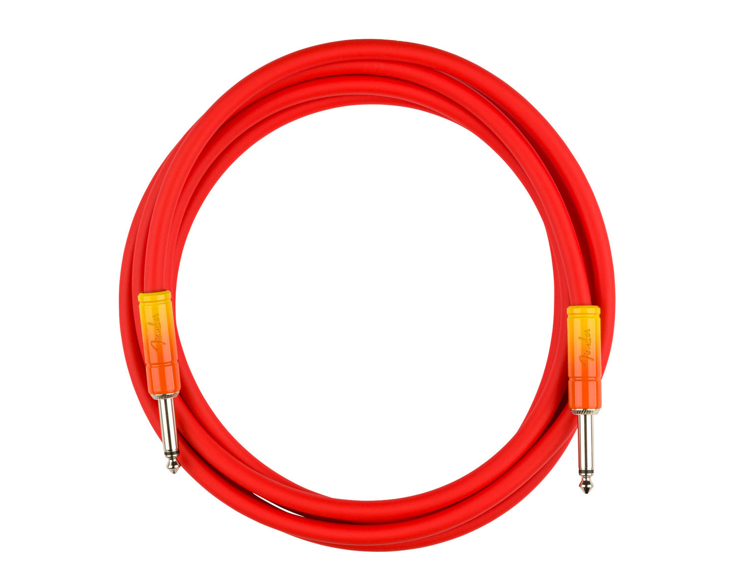 Fender 10' Ombré Instrument Cable - Tequila Sunrise