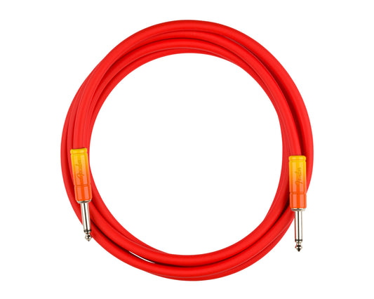 Fender 10' Ombré Instrument Cable - Tequila Sunrise