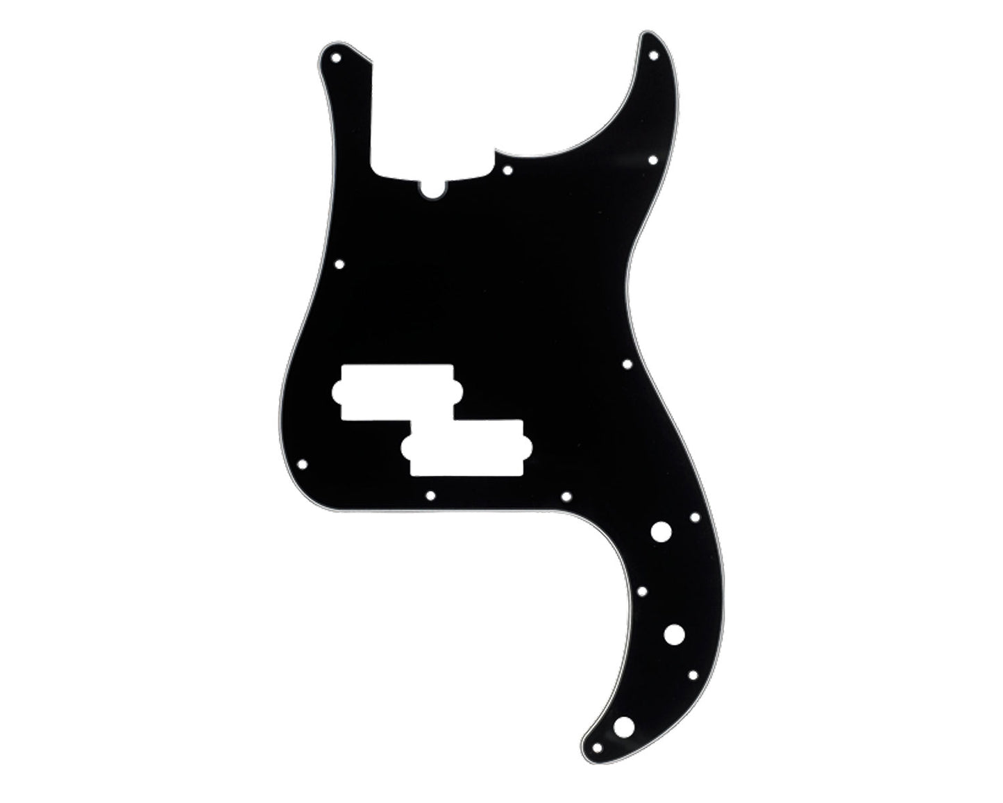 Fender 13-Hole Multi-Ply Modern-Style Precision Bass Pickguard - Black