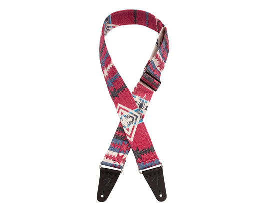 Fender 2" Zion Strap - Red Aztec