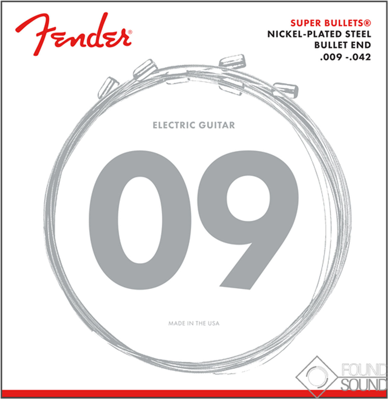 Fender 3250L Super Bullets 9-42