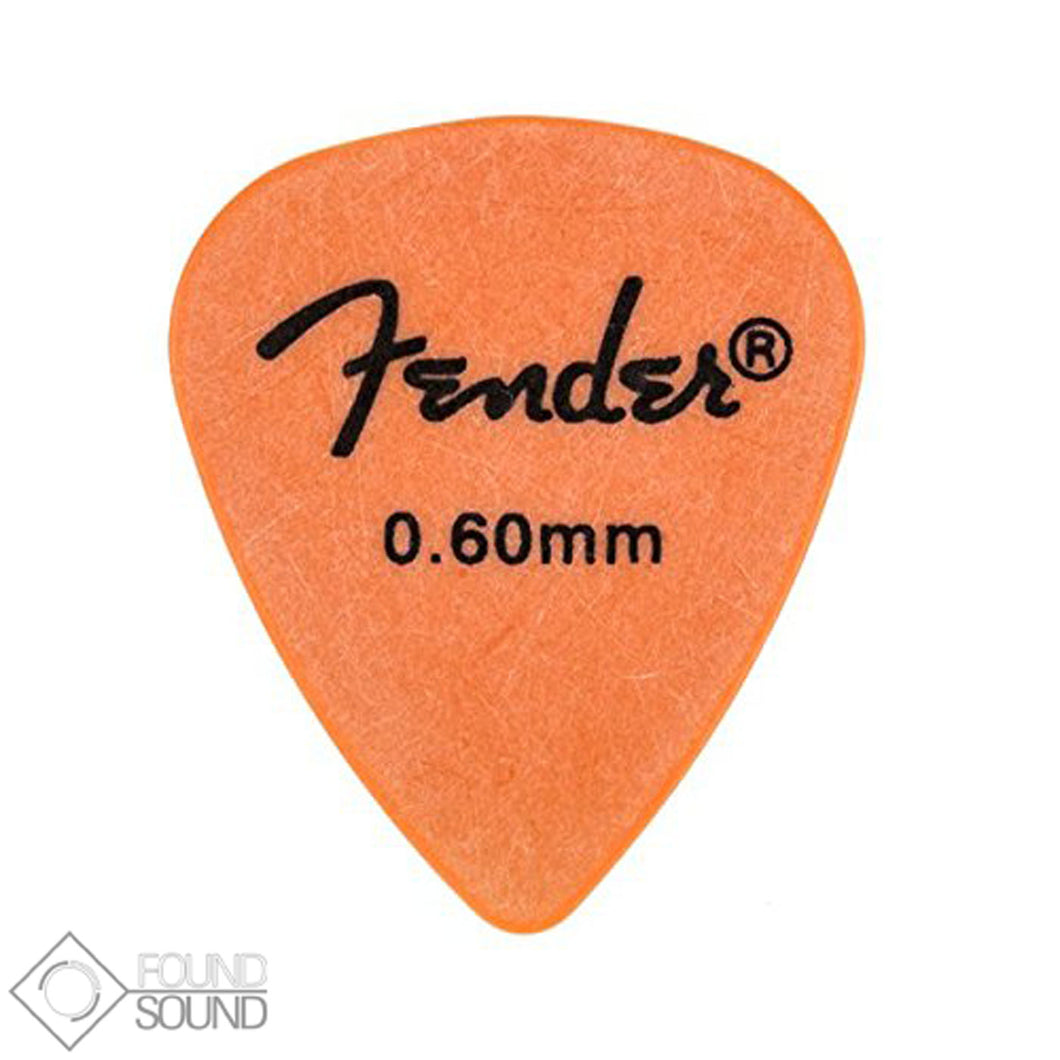 Fender 351 Shape Thin/Medium Picks - Orange (Pack of 12)