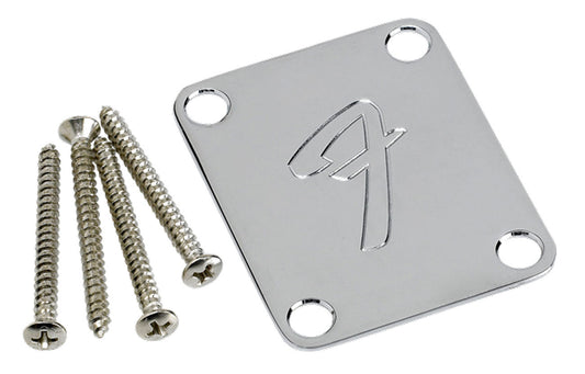 Fender 4-Bolt Vintage-Style Neck Plate "F"