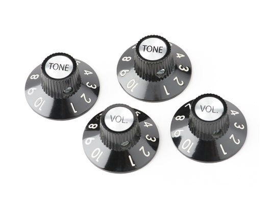 Four Fender '72 Telecaster Custom Knobs