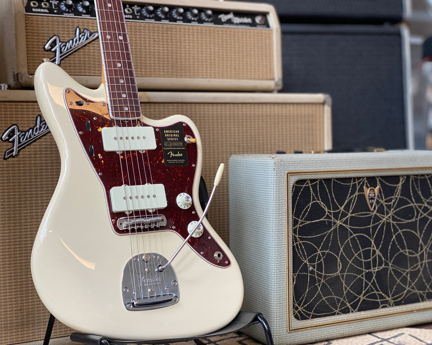 2018 Fender American Original 60s Jazzmaster Staytrem 9.5