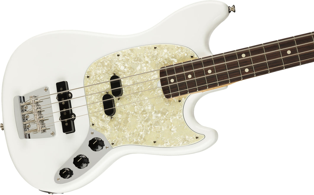 Fender American Performer Mustang Bass - Arctic White