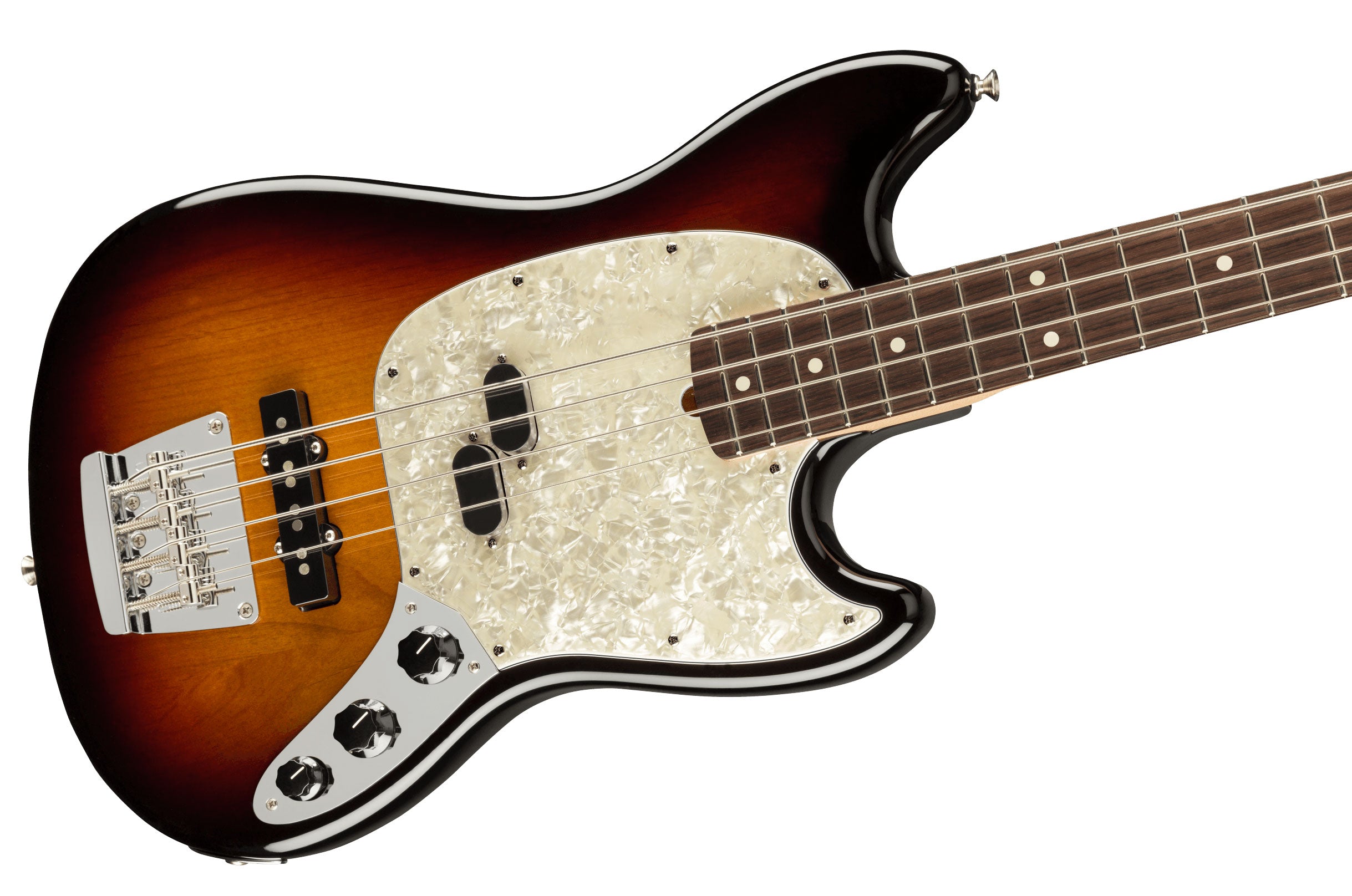 Fender American Performer Mustang Bass 3 Colour Sunburst Found