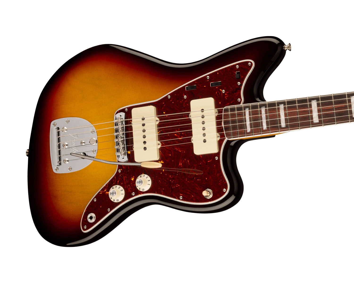B Stock American Vintage II 1966 Jazzmaster 3 Colour Sunburst