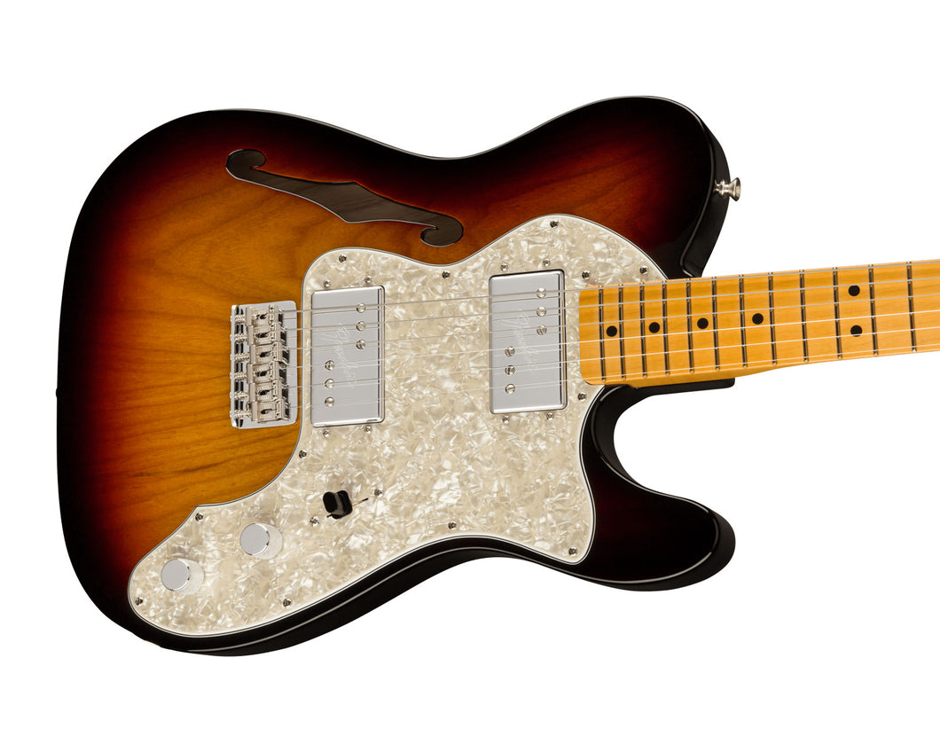 Fender American Vintage II 1972 Telecaster Thinline - 3-Colour Sunburst