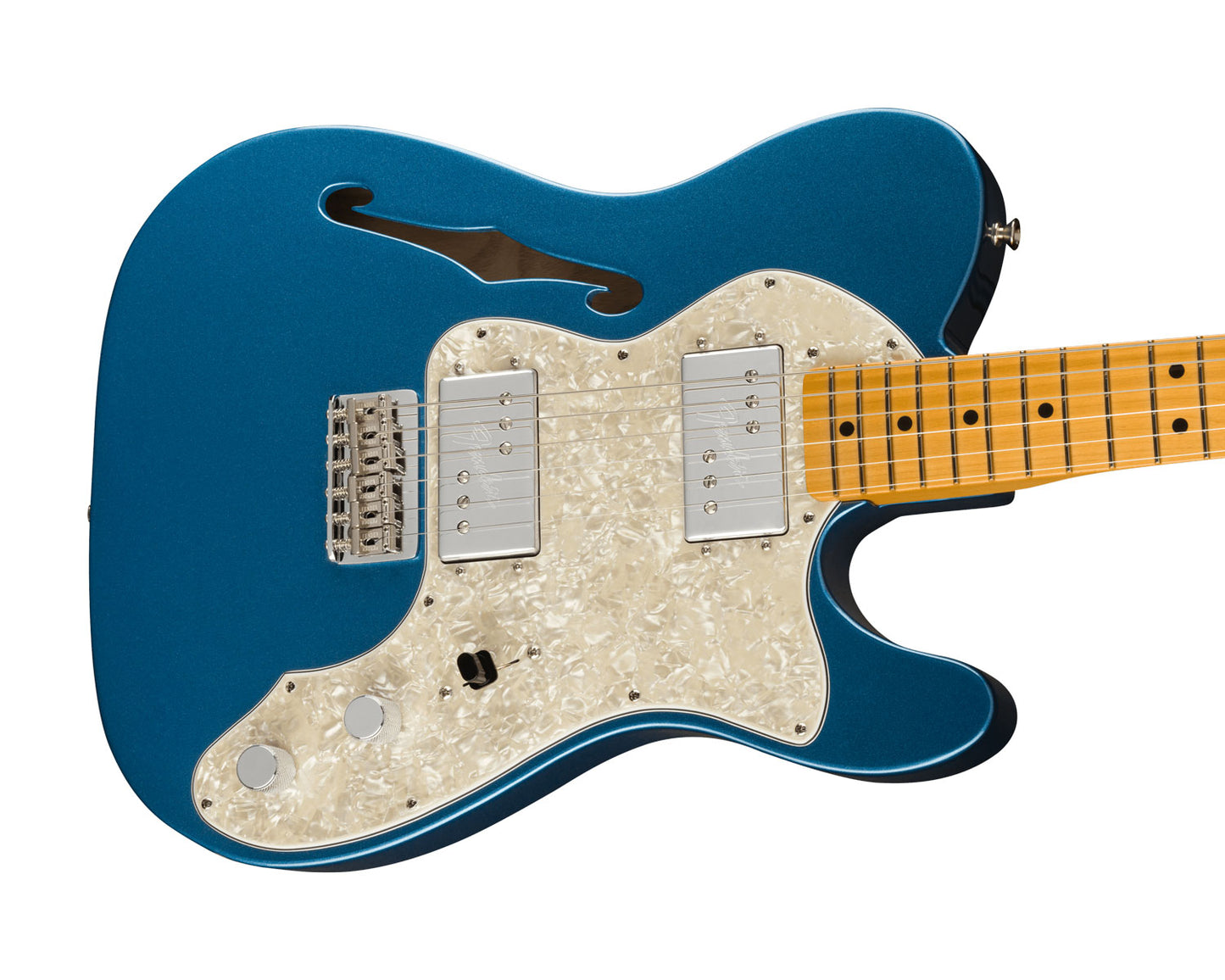 Fender American Vintage II 1972 Telecaster Thinline - Maple Fingerboard, Lake Placid Blue