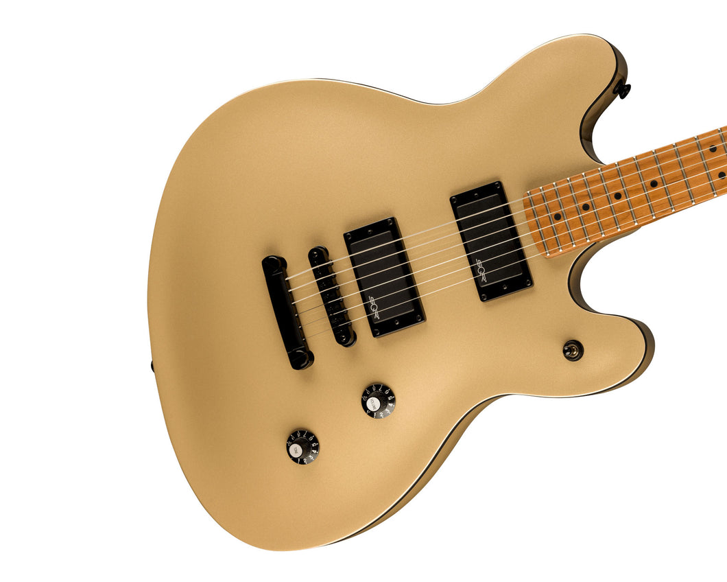 ☆良品 SQUIER Contemporary Starcaster Squier Contemporary Active Starcaster, Roasted Maple