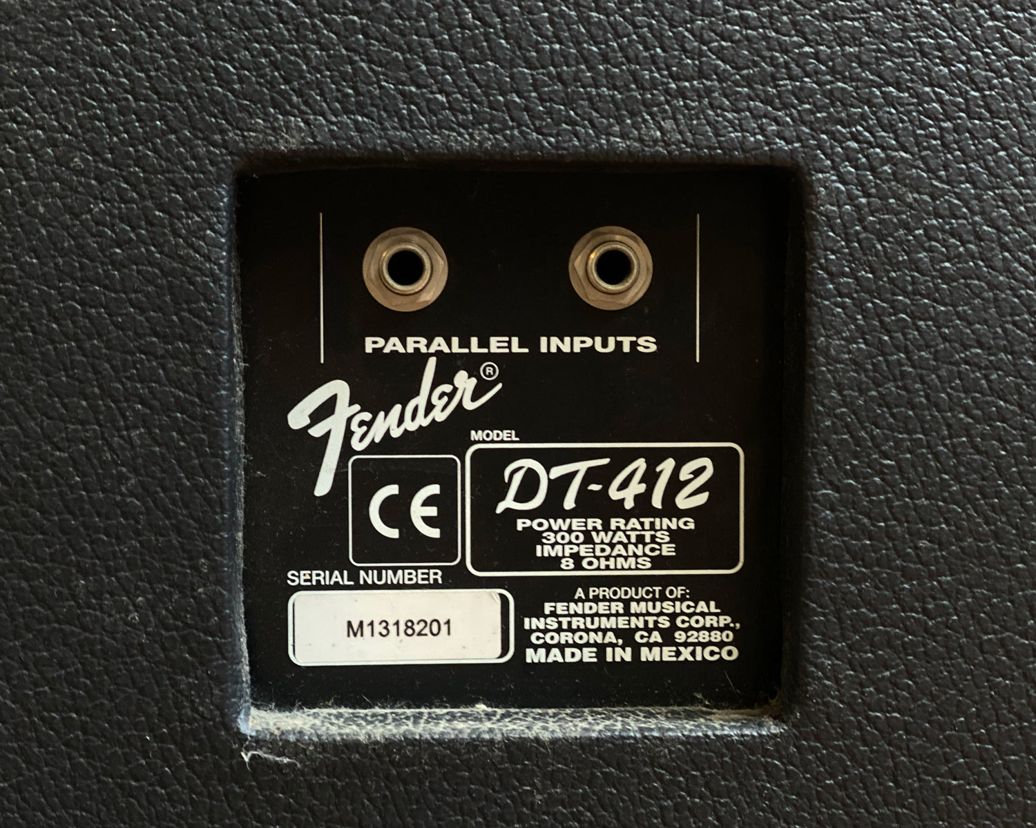 Fender DT 412 Guitar Cab w Celestion Speakers Found Sound
