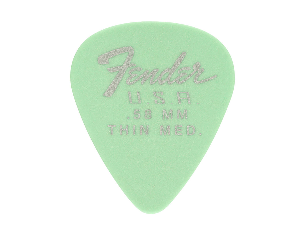 Fender Dura-Tone Delrin Pick 351-Shape .58 12-Pack