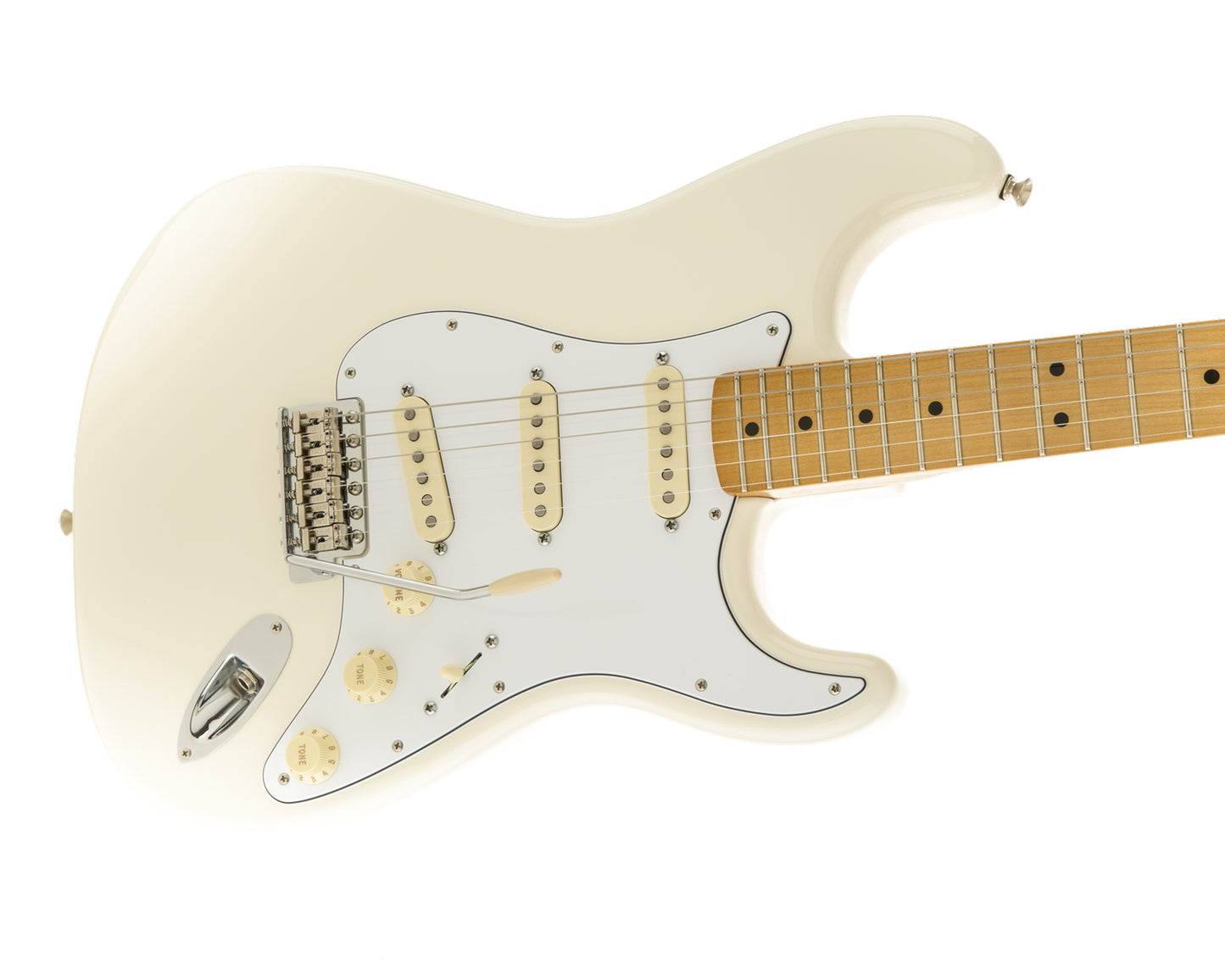 Fender Jimi Hendrix Stratocaster - Maple Fingerboard - Olympic White