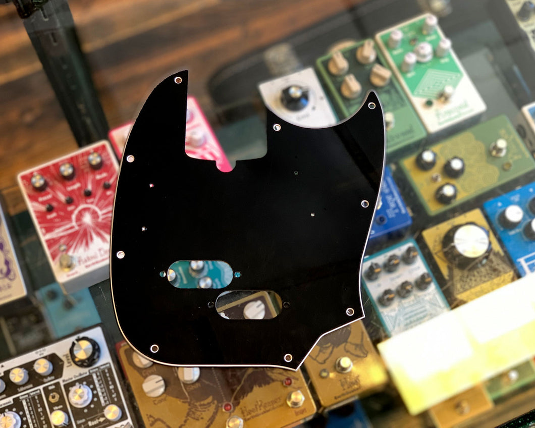 Fender Justin Meldal-Johnsen Roadworn Mustang Bass Pickguard - Black