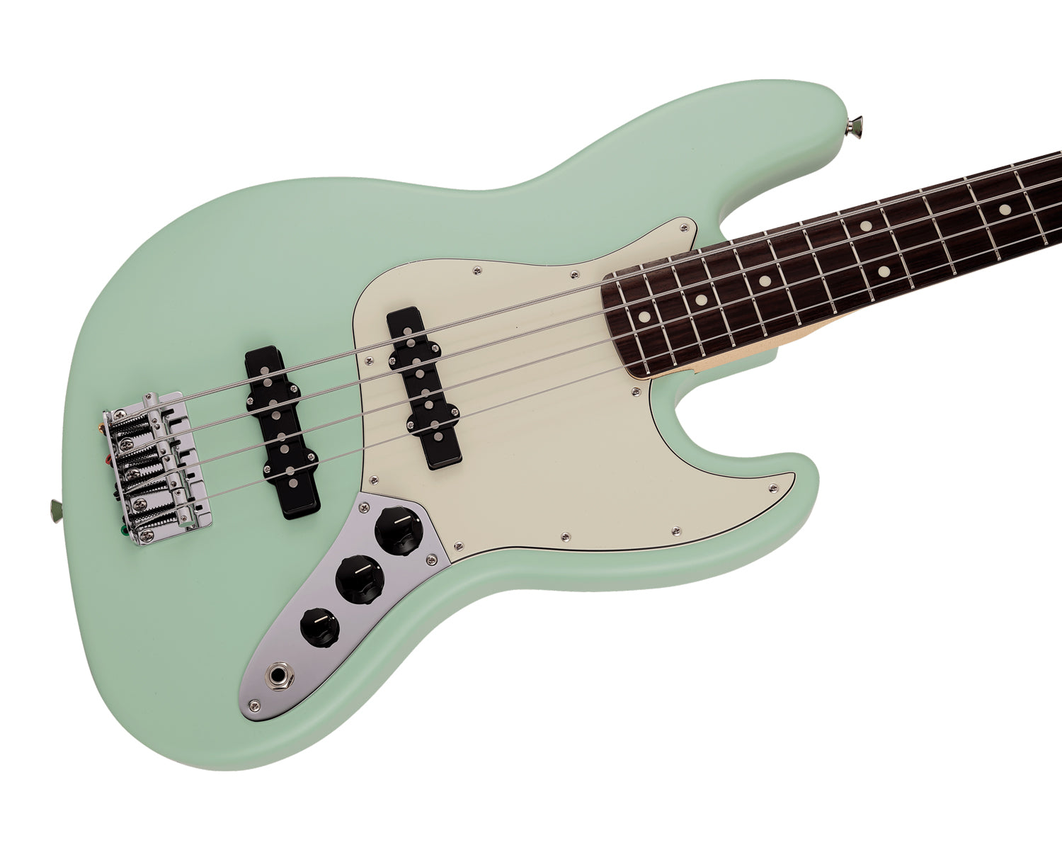 Fender Made in Japan Junior Collection Jazz Bass - Satin Surf