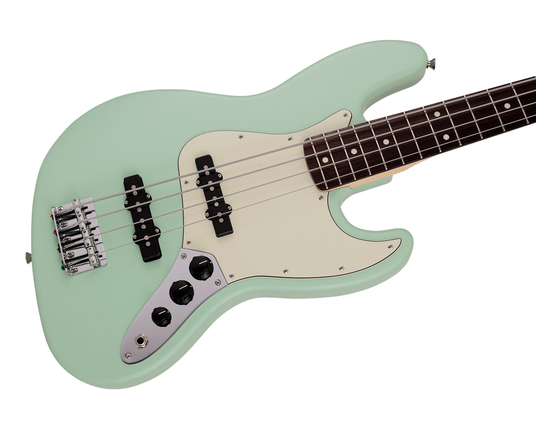 Fender Made in Japan Junior Collection Jazz Bass - Satin Surf Green