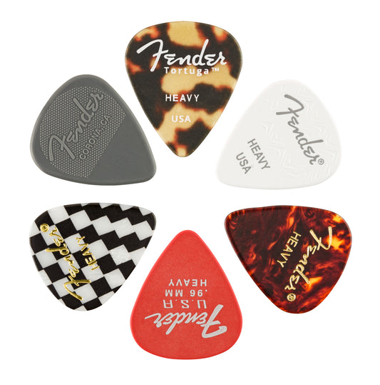Fender 351 Material Medley Heavy 6-Pack