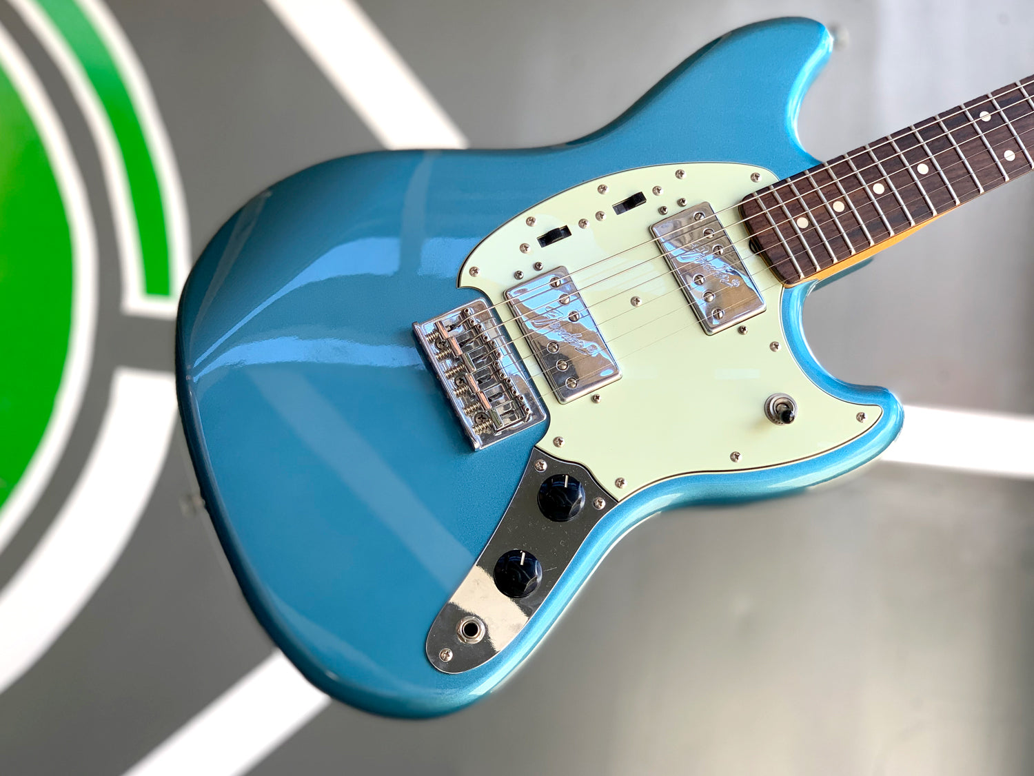 Fender Pawn Shop Mustang Special - Lake Placid Blue – Found Sound