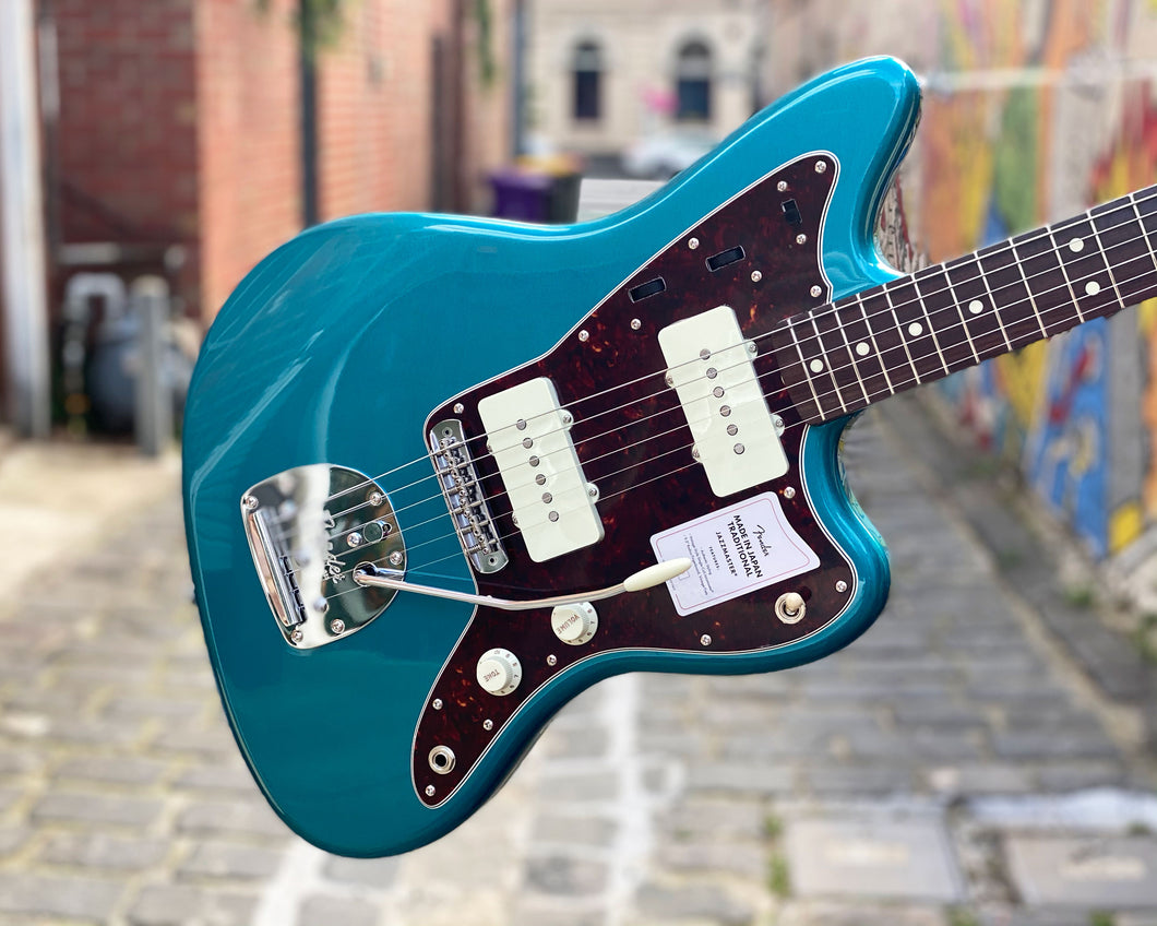 Fender 2020 Collection Made in Japan Traditional '60s Jazzmaster - Ocean Turquoise Metallic