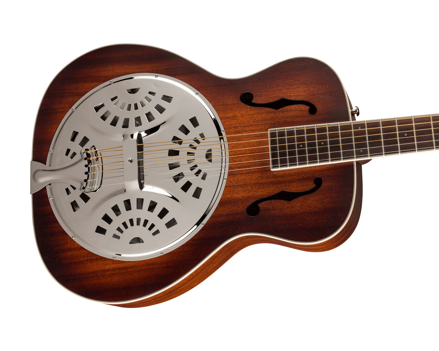 Fender PR 180E Resonator Guitar Aged Cognac Burst