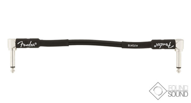 Fender Professional Series 6" Patch Cable - Black