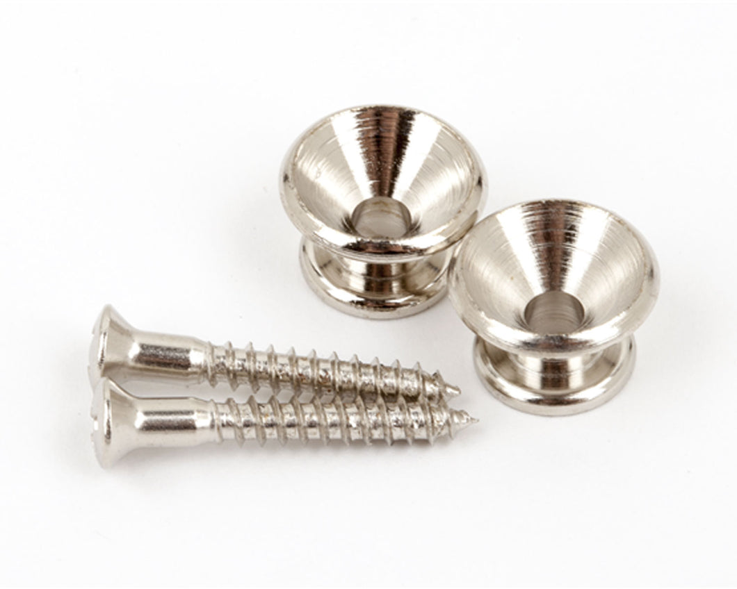 Fender Pure Vintage Strap Buttons - Nickel (2)