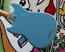 Load image into Gallery viewer, Fender JMJ Road Worn Mustang Bass - Daphne Blue
