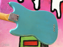Load image into Gallery viewer, Fender JMJ Road Worn Mustang Bass - Daphne Blue
